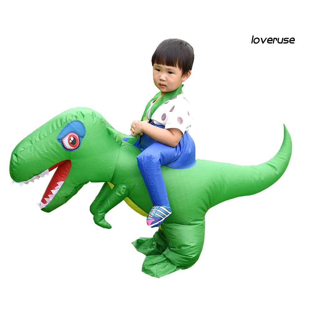 Bộ đồ hóa trang khủng long bơm hơi dành cho trẻ em dịp halloween