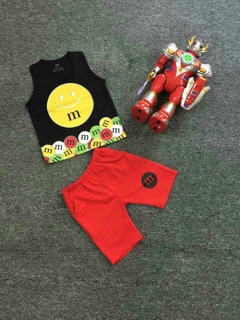 Bộ balo bé trai coton 4 chiều