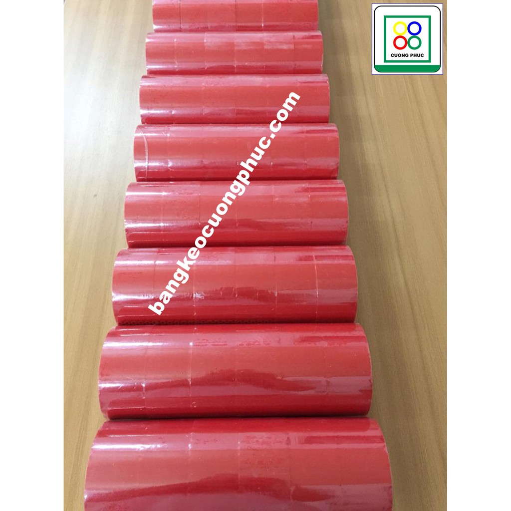 1 CÂY BĂNG KEO MÀU ĐỎ,MÀU ĐỎ MAY MẮN-1 CÂY 6 CUỘN