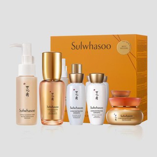 Bộ Sản Phẩm Dưỡng Da Ngăn Ngừa Lão Hóa Chuyên Sâu Sulwhasoo Concentrated Ginseng Renewing Set 5 Items