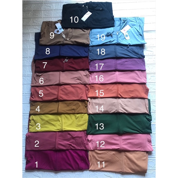 Áo khoác chống nắng nữ có mũ- vải thun lạnh cao cấp- nhiều màu đẹp, size lớn cho các chị trung niên-bảng màu số 2
