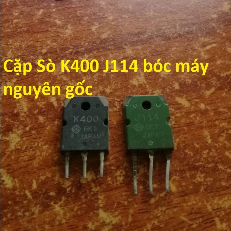 K400 J114 cặp sò âm thanh bóc máy nguyên gốc,2SK400 ,2SJ114