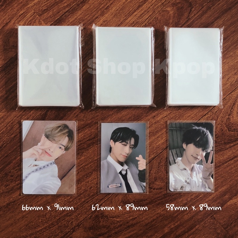 Bọc bảo vệ ảnh card sleeve loại siêu dày (không dán)