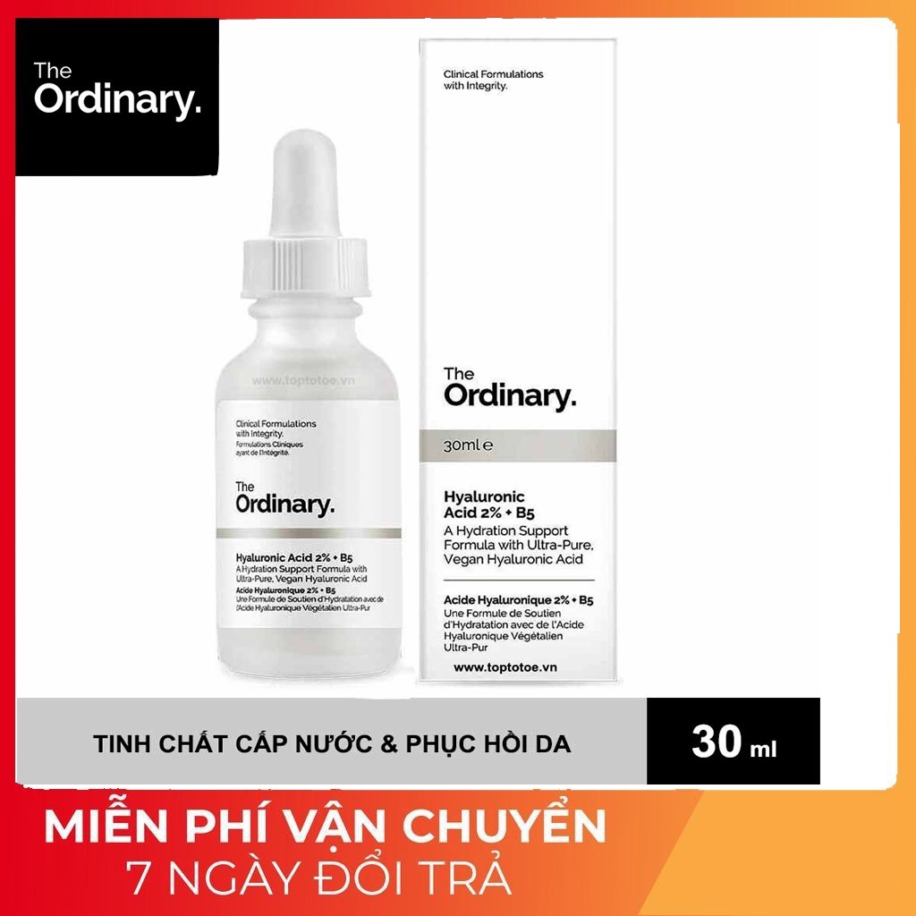 Serum Cấp Ẩm Cho Da The Ordinary Hyaluronic Acid 2% + B5