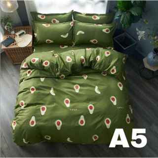 Bộ ga gối vỏ chăn 5 món poly cotton