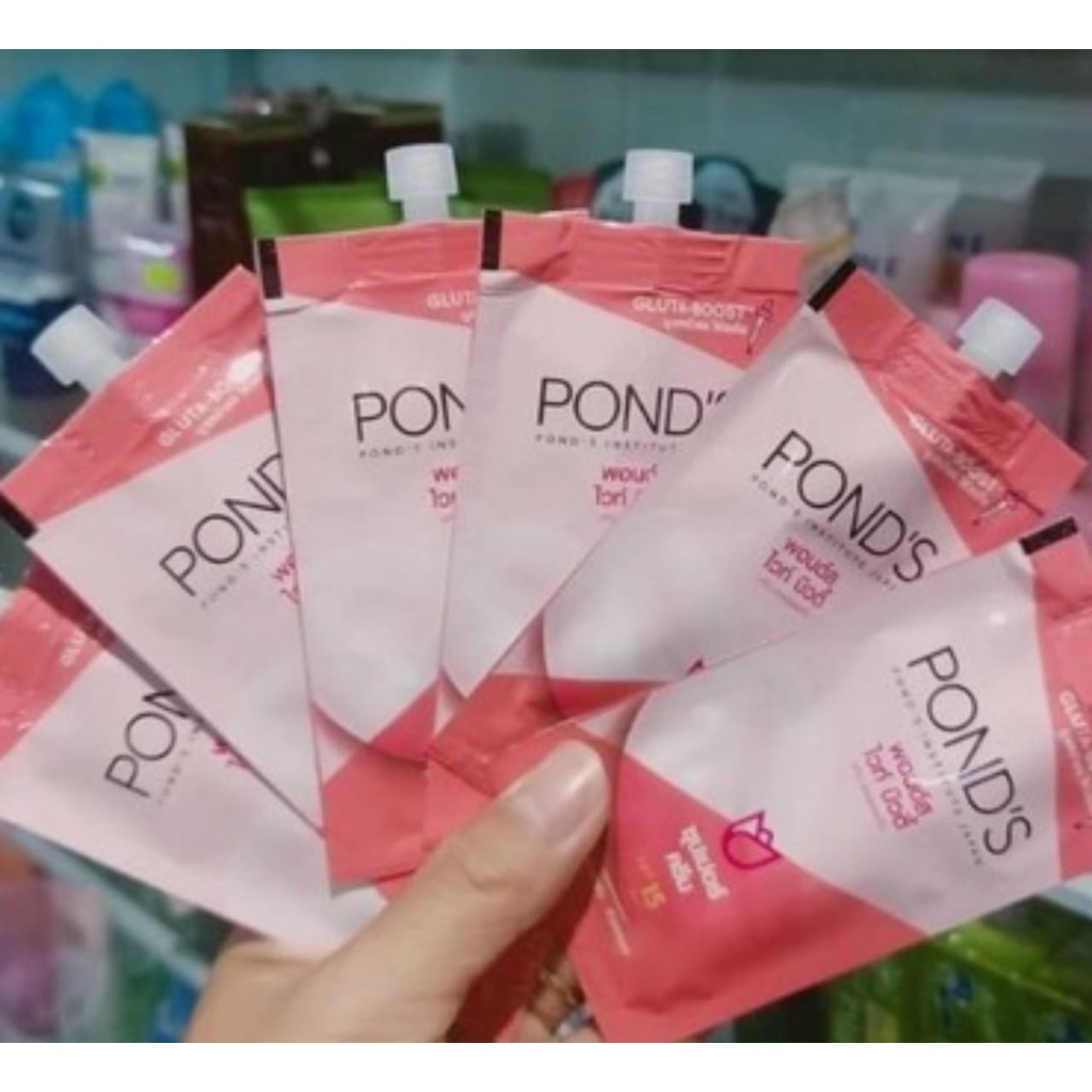 Hộp 6 Gói Kem dưỡng trắng cao cấp Pond’s nội địa Thái ( Dạng Gói 7g tiện lợi)
