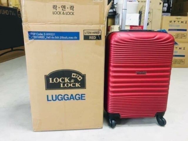 VALI KÉO KHOÁ SỐ DU LỊCH QUỐC     TẾ TSA LOCK&LOCK TRAVEL ZONE LTZ994LBTSA 20 inch   VÀ LTZ920BTSA 20 inch