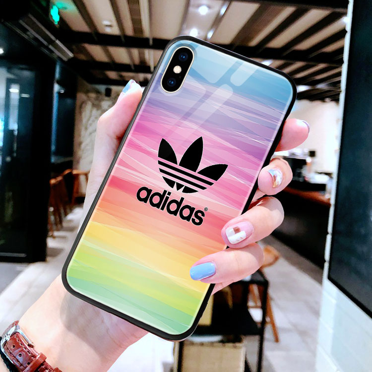 Ốp Chống Ố Iphone 7 In Hình Adidas NIXON Cho Iphone 6 S Plus 7 8 Plus Xr X S Max 11 11 Pro Max 12 Mini 12 Pro Max