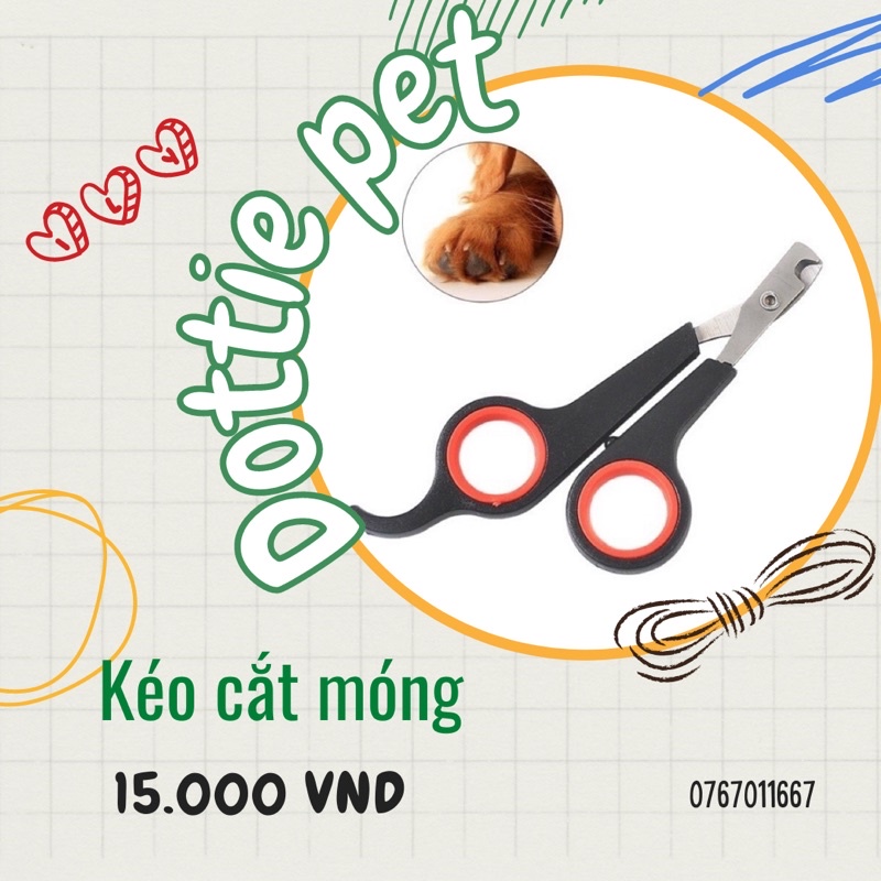 Kéo cắt móng chó mèo