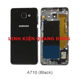 BỘ VỎ SAMSUNG A710 - A7 2016 ZIN TẶNG KEO T-7000