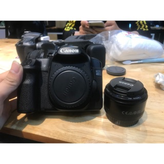 Máy ảnh canon 40D kèm ống 50f1.8ii