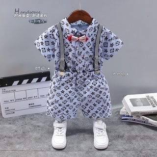 Đồ bộ bé trai họa tiết B6193 ( hàng Quảng châu )