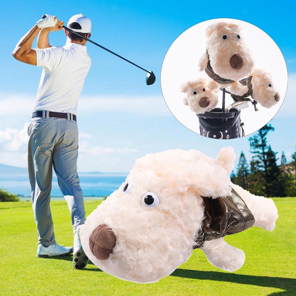 Btlimer Vỏ Bọc Đầu Gậy Đánh Golf Bằng Lông Nhung Cổ Dài Có Thể Thay Đổi Được