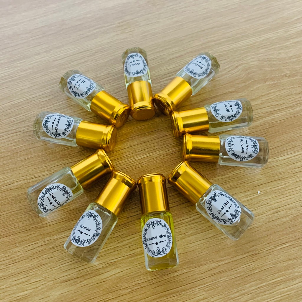 Tinh dầu nước hoa Dubai thiết kế chai lăn mini dùng thử 3ml dành cho nam cá tính, mạnh mẽ - Bestore Vietnam