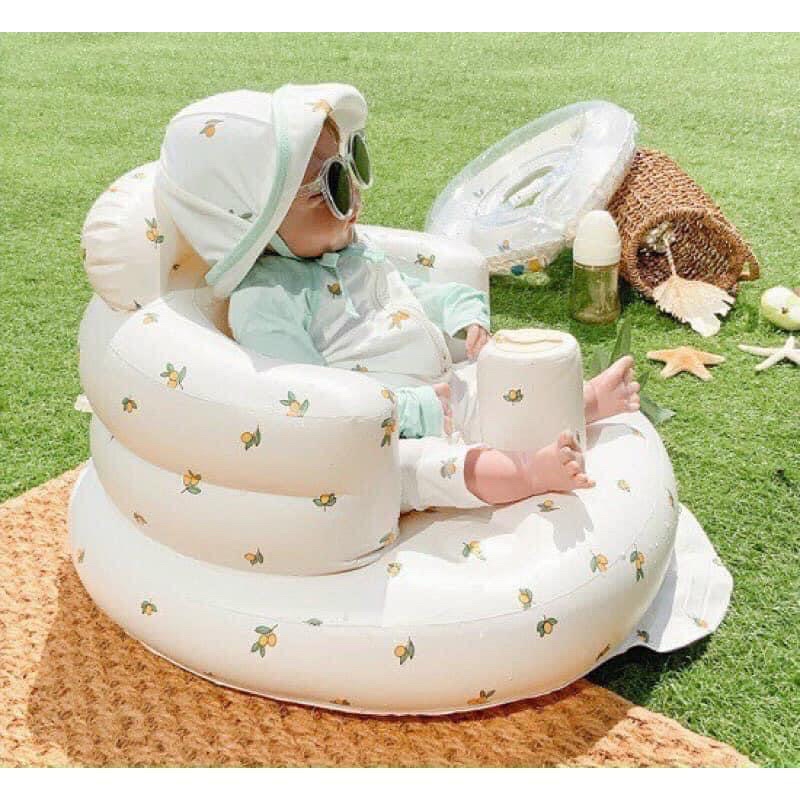 Ghế hơi tập ngồi cho bé Hàn Quốc hoạ tiết siêu xinh xắn dễ thương 𝐁𝐞𝐞𝐡𝐨𝐮𝐬𝐞