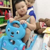 (Freeship)Bập bênh Cầu trượt đa năng