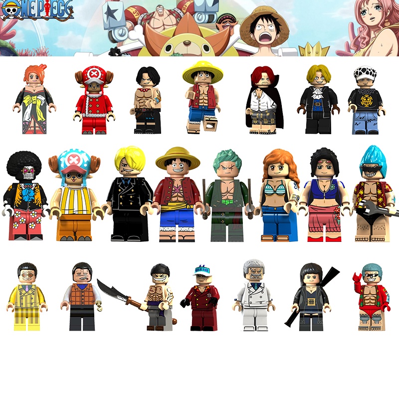 Mô Hình Đồ Chơi Lắp Ráp Nhân Vật Manga Nhật Bản One Piece