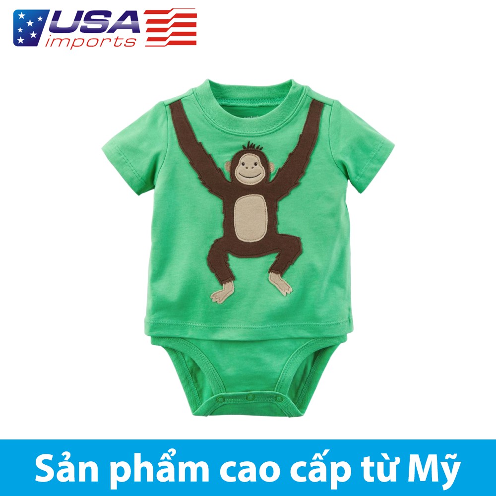 Bodysuit kiểu giả áo Car-tờ Auth Từ Mỹ (127G880)