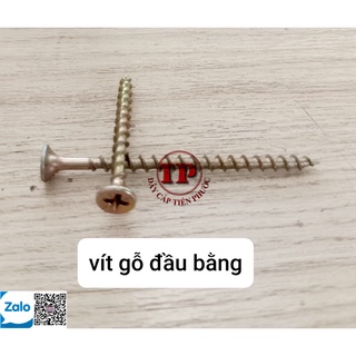 Vít gỗ đầu bằng