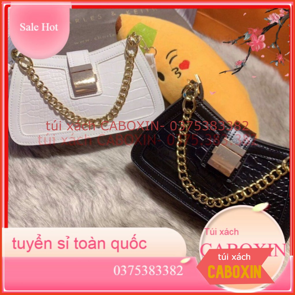 Túi kẹp nách kiểu dáng hàn quốc có thể đeo chéo -CABOXIN tuyển sỉ toàn quốc