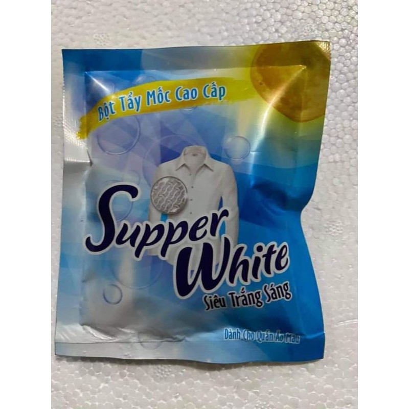 combo bột tẩy trắng super white