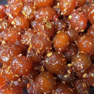 Chùm ruột sốc muối ớt