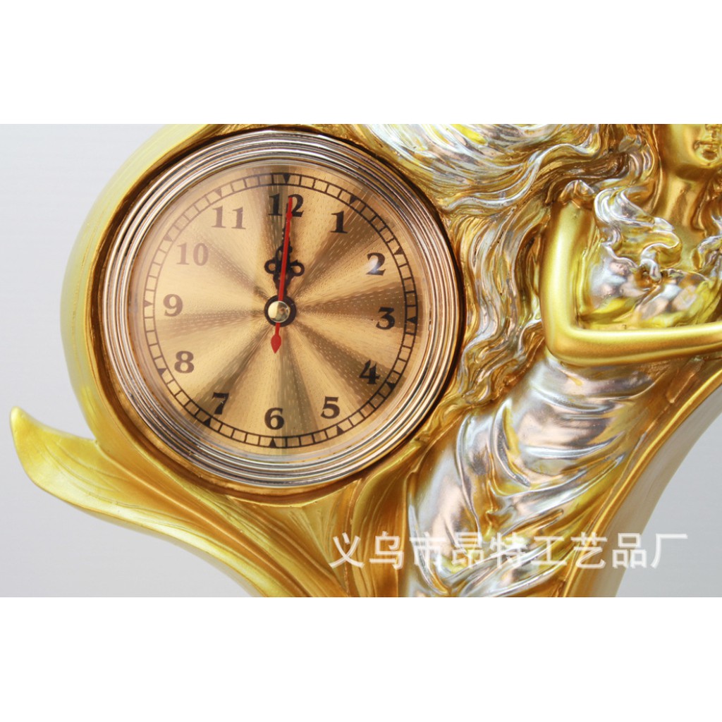 tượng để rượu mạ vàng. decor trang trí kệ tủ.