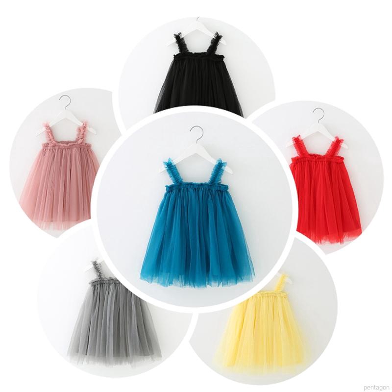 Đầm Công Chúa Xinh Xắn Cho Bé Gái