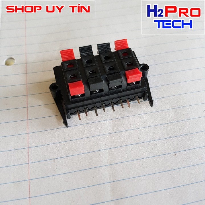 Trạm loa amply 8 chân H2pro cao cấp-đa dạng mẫu mã kích thước (1 chiếc), Cầu loa 8 cổng cho amply, loa thùng