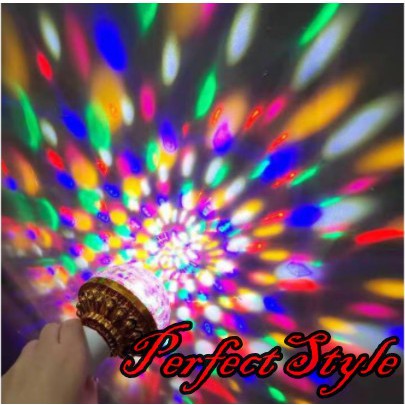Đèn led Xoay nháy Laser chơi Tết