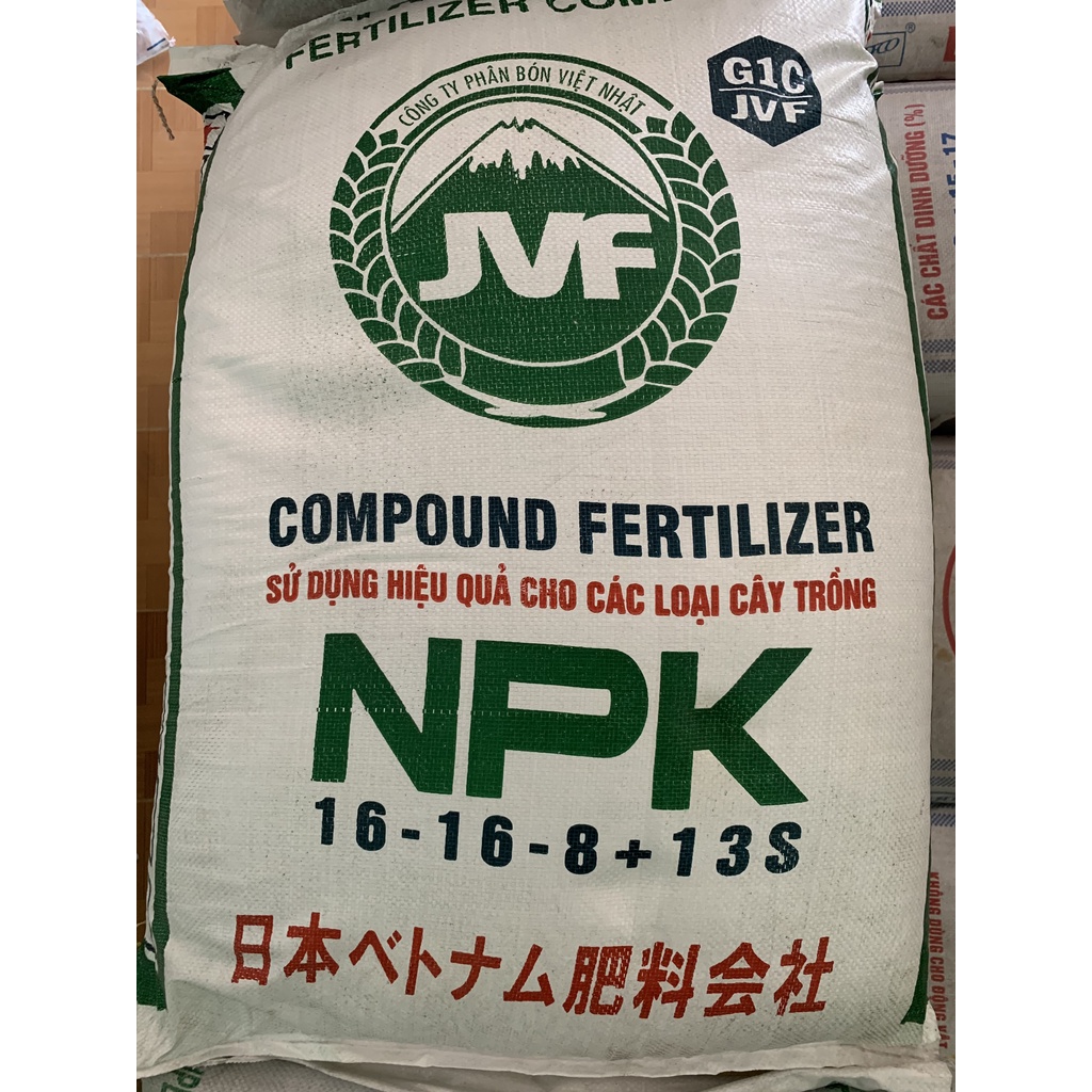 1kg Phân bón NPK nhật 16-16-8+TE  cho hoa hồng, mai vàng, cây cảnh, rau màu, cây ăn trái