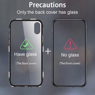 Ốp Lưng Viền Kim Loại Nam Châm Cho Samsung Note 8 Note 9 Note 10 Note 10 Pro Plus