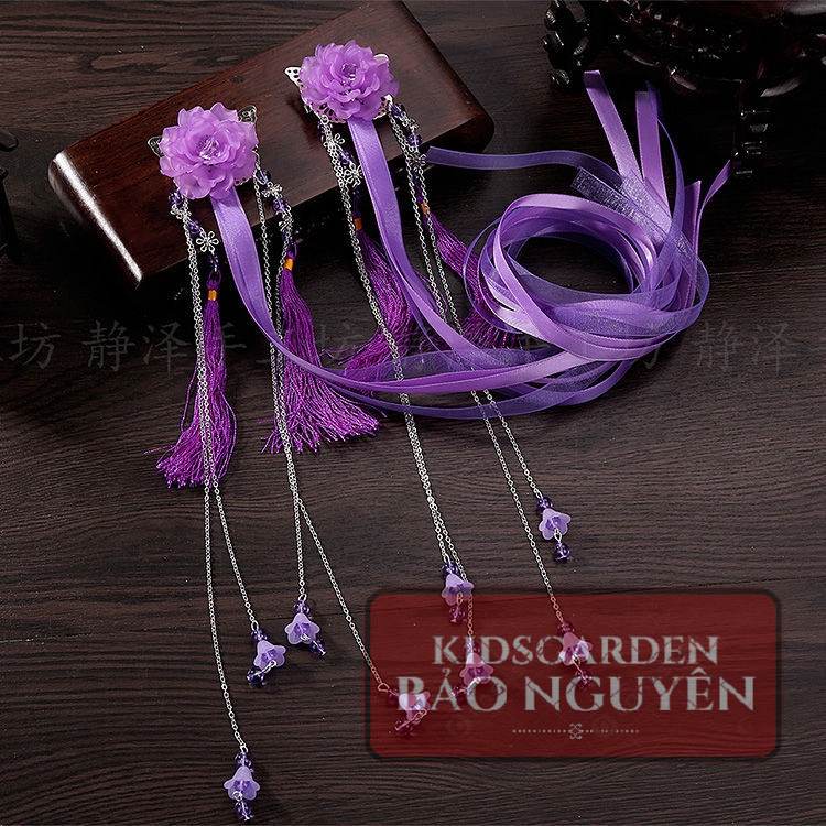 Kẹp tóc cổ trang - Hồ điệp sắc - dành cho bé gái/bạn nữ yêu thích cổ trang - KISDGARDEN BẢO NGUYÊN