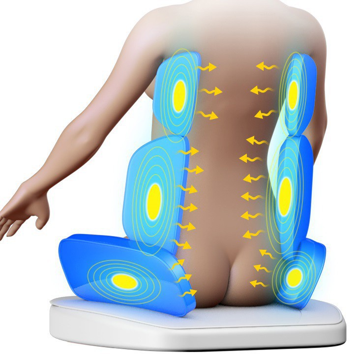 Ghế massage toàn thân có hồng ngoại có massage bắp chân - Ghế đệm massage toàn thân cao cấp
