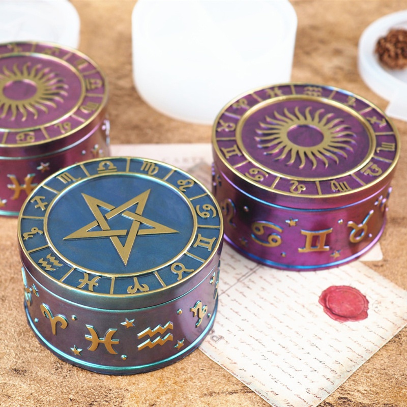 Khuôn Silicone 12 Ngăn Làm Đồ Trang Sức