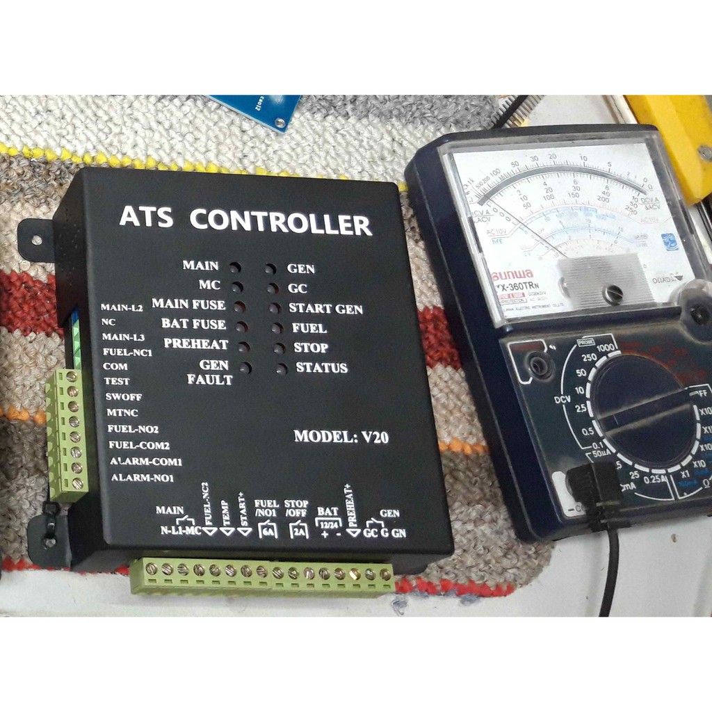 Bộ điều khiển ATS Control V20 EAC - Điều khiển Thiết bị chuyển mạch tự động và tự động đề nổ máy phát điện