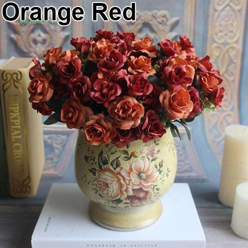 Bó hoa hồng giả dùng trang trí