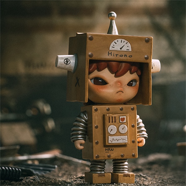 ★Hgtoys★  Búp Bê POPMART HIRONO Little Mischief Series Trang Trí Hộp Quà Tặng Thời Thượng