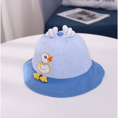 Mũ vành dễ thương kiểu dáng mũ cho bé trai bé gái hình thú từ 0 đến 24 tháng