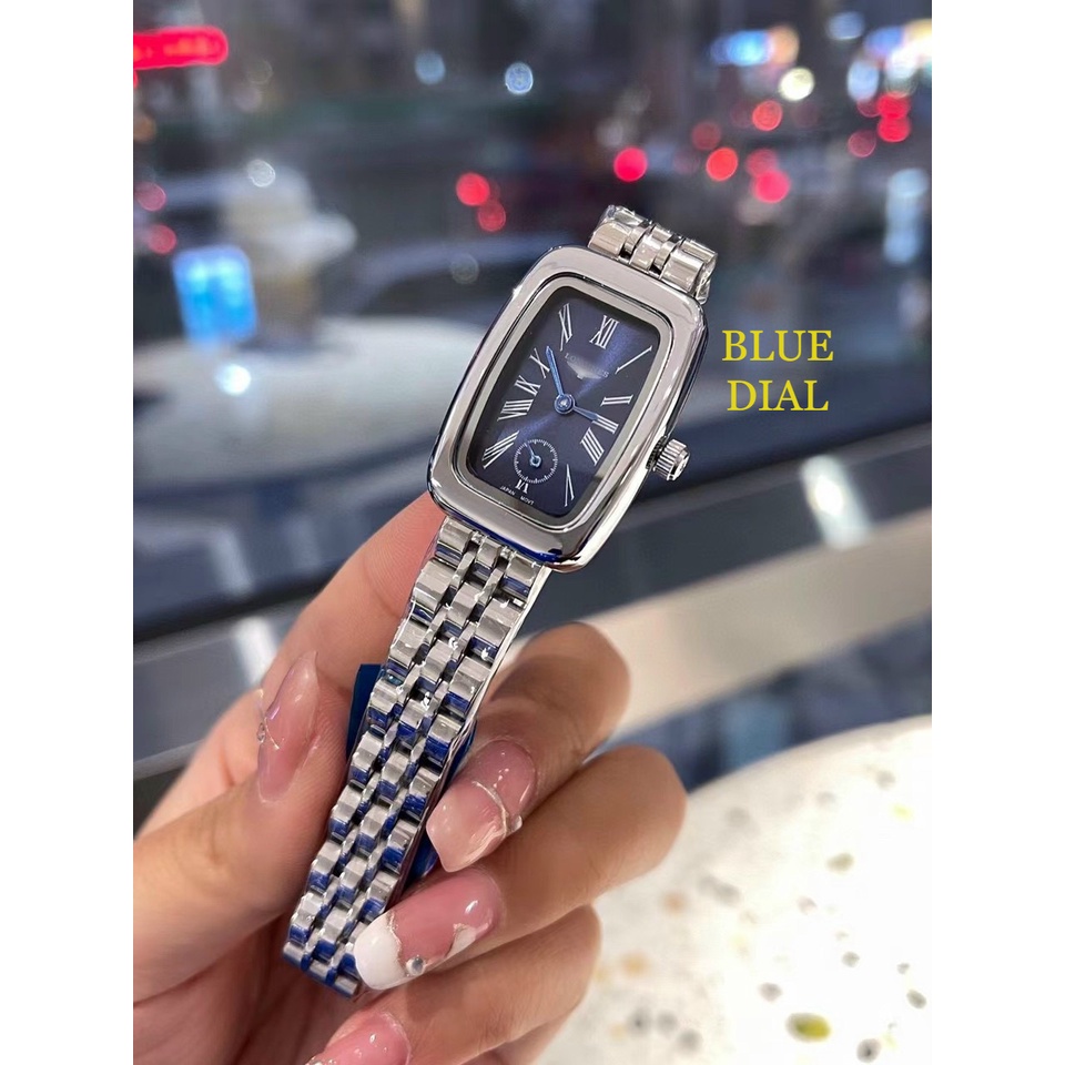 Đồng hồ nữ longin , dây thép , size 20x26mm
