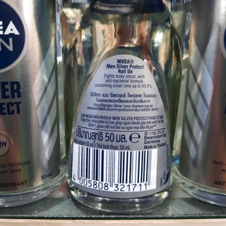 Lăn Khử Mùi Nivea Phân Tử Bạc 50ml