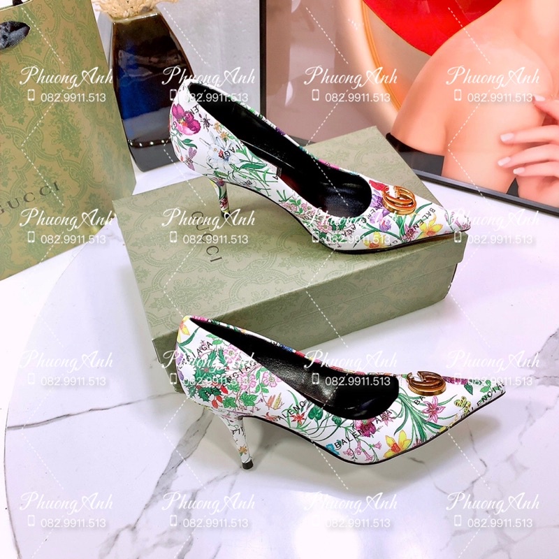 Cao gót Gucci x Balenciag