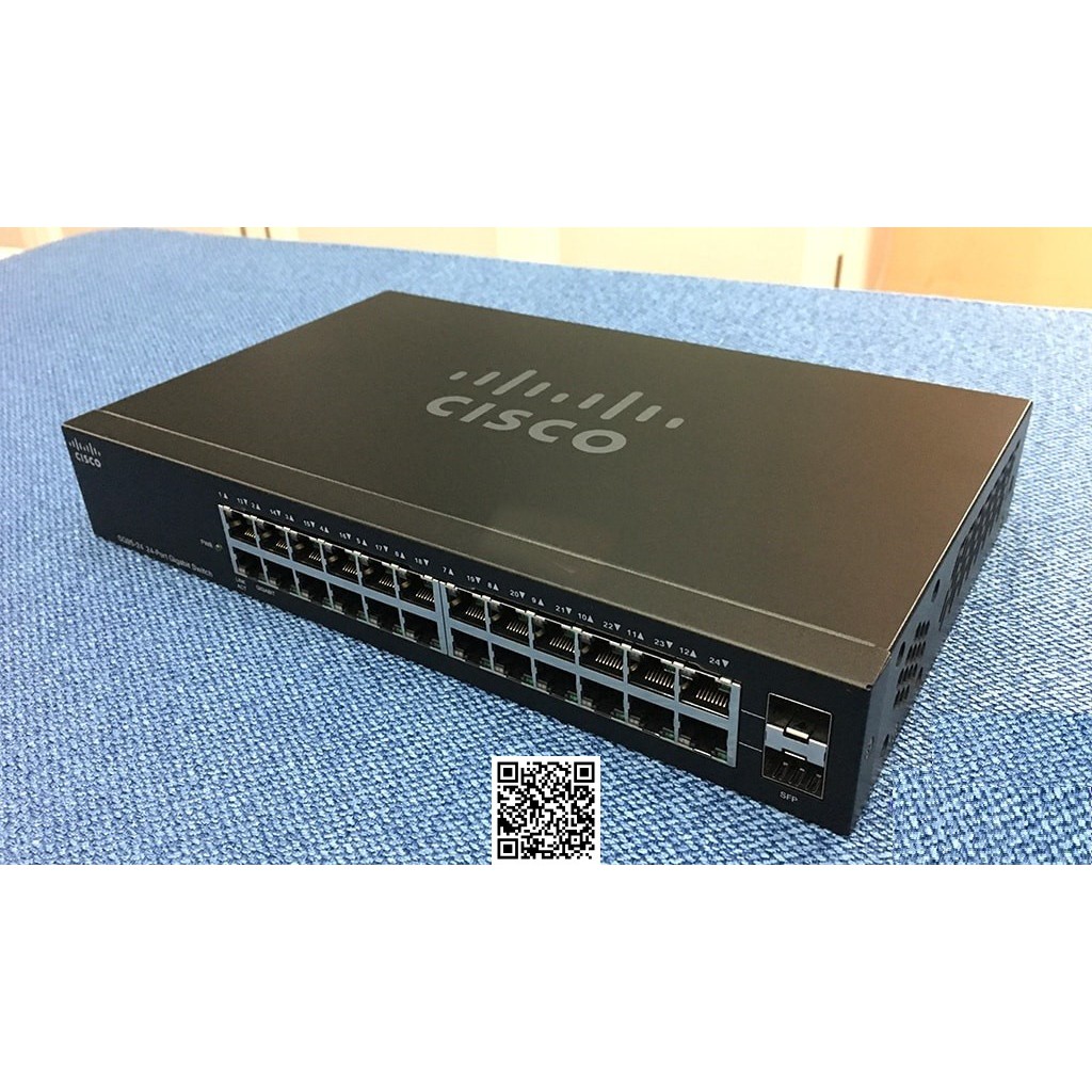 Thiết bị chuyển mạch Switch CISCO SG95-24 24-port tốc độ 1G mỗi port 1052