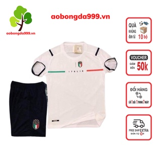 Áo đá bóng đá banh đội tuyển Italia - Ý vải chuẩn thi đấu - aobongda999.vn