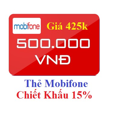 Thẻ Mobifone 500K