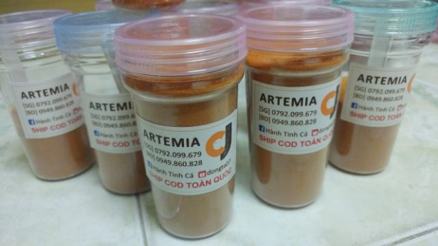 Trứng ARTEMIA tách vỏ [CHO ĂN TRỰC TIẾP - KHÔNG CẦN ẤP NỞ]