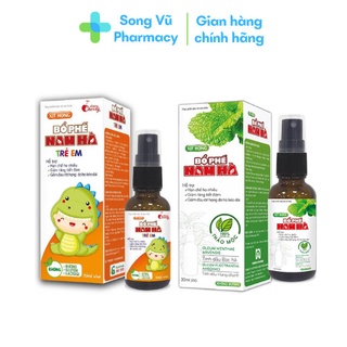 Xịt họng bổ phế nam hà trẻ em và người lớn