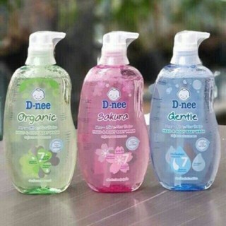 Tắm gội toàn thân em bé Dnee 800ml