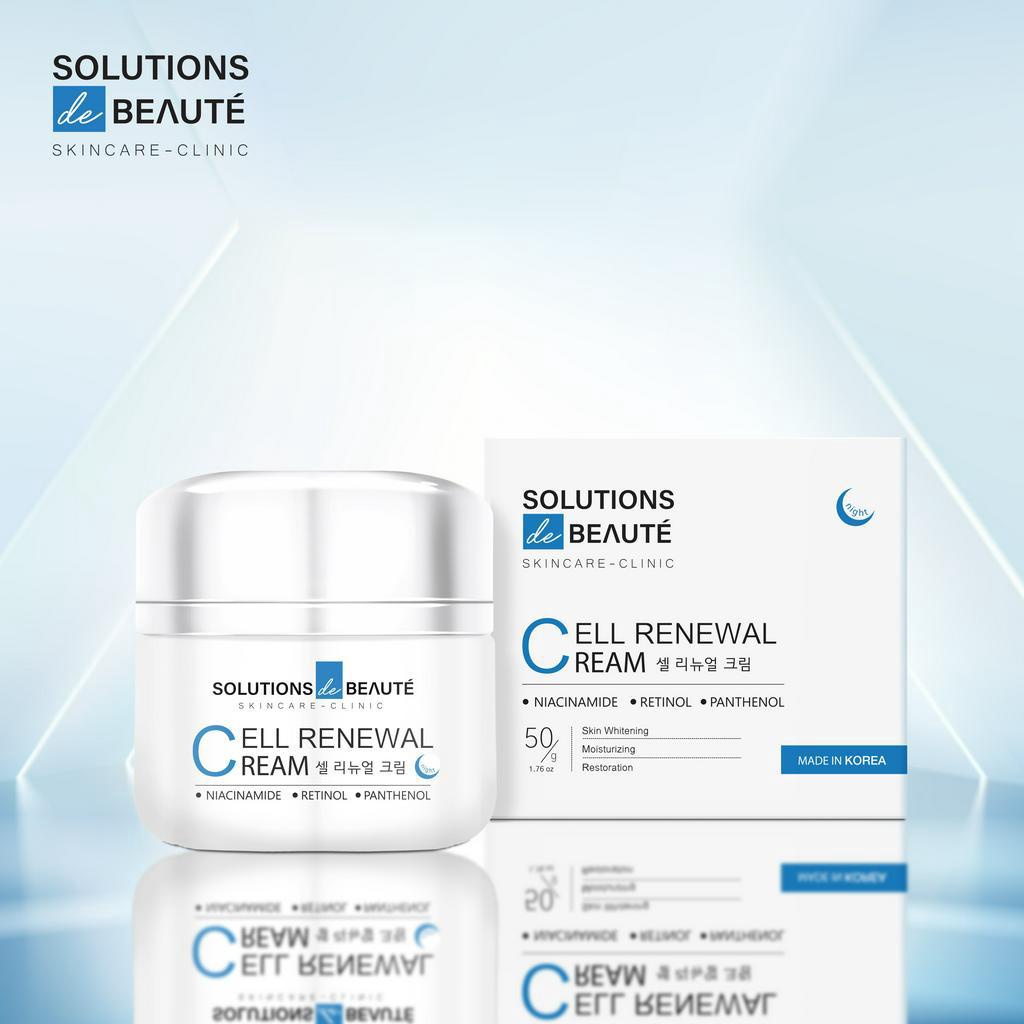 Kem Dưỡng Da Cell Renewal Cream Solutinons De Beauté 50gr Hàn Quốc