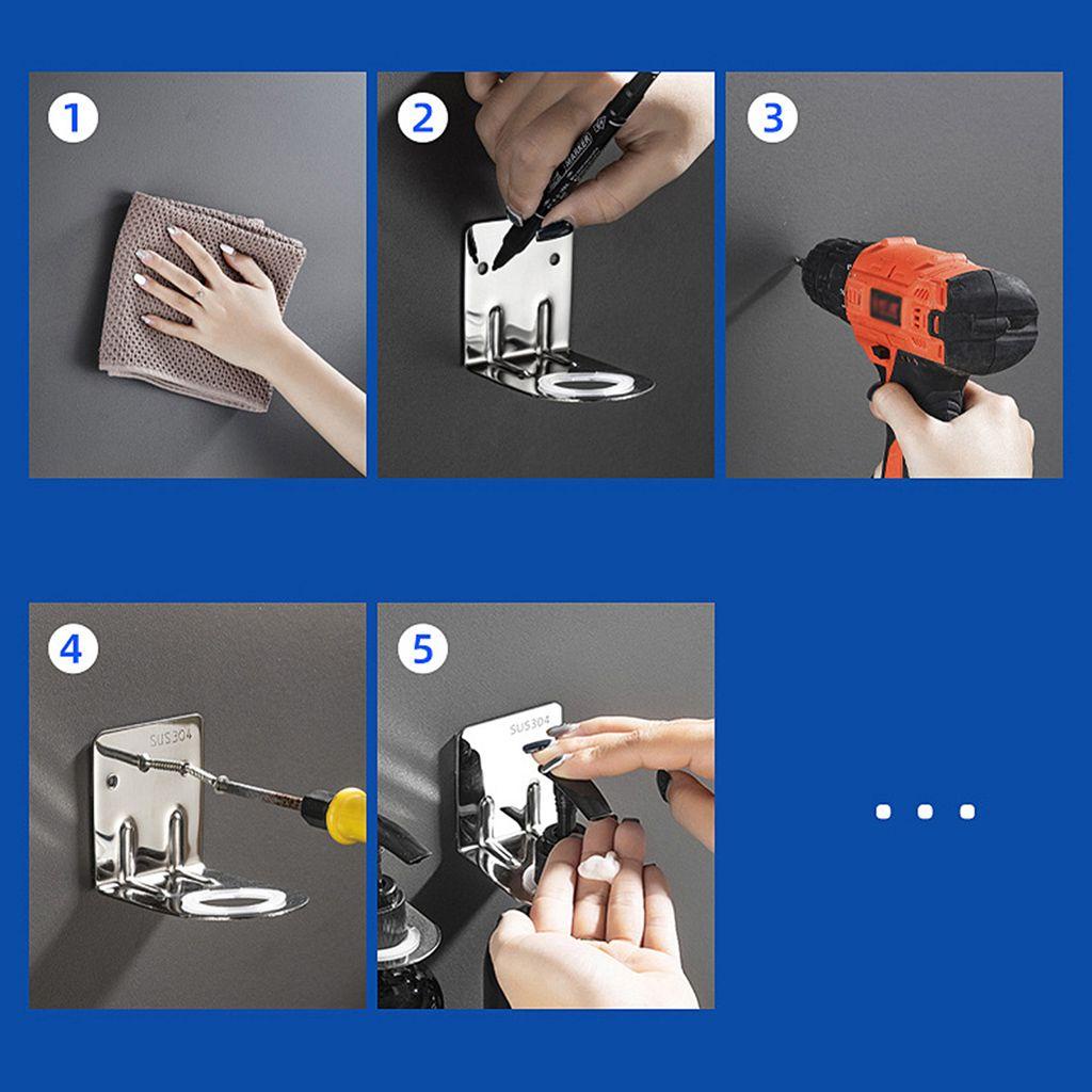 Giá Đỡ Bình Nước Malcom Tiết Kiệm Không Gian Bằng Thép Không Gỉ